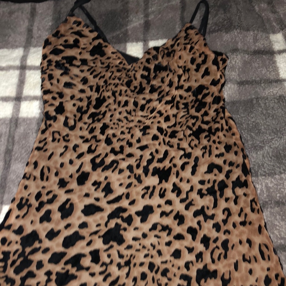 Beautiful sexy Leopard print dress